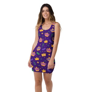 Mardi Gras Dress / Mardi Gras Costume Dress / Mardi Gras Costume / New Orleans / Mardi Gras Pattern / Mardi Gras Outfit