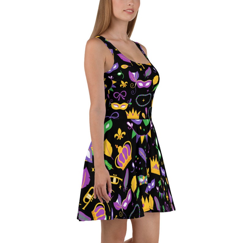 womens mardi gras cocktail dress