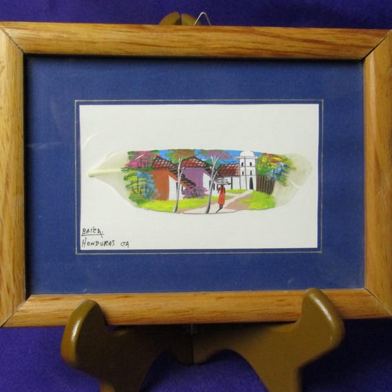 Baiza Hand-Painted Feather art