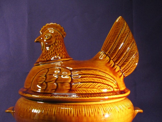 Large "Hen-on-Nest" Tureen
