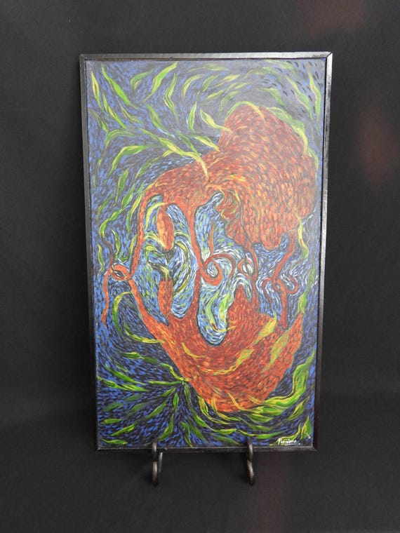 Purnima Yadav Original Art | Nature and Relation | Abstract Painting | Indian Activist