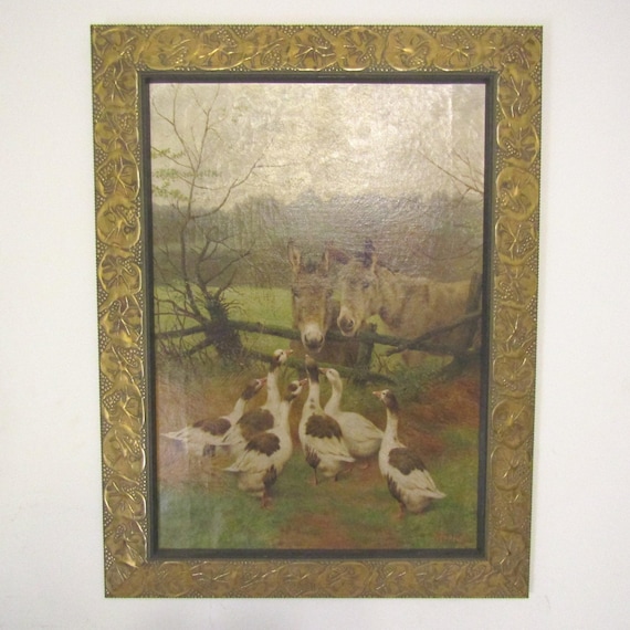 Herbert William Weekes, Original 1904 Antique Oil Painting on Canvas - A Meeting of the Savants