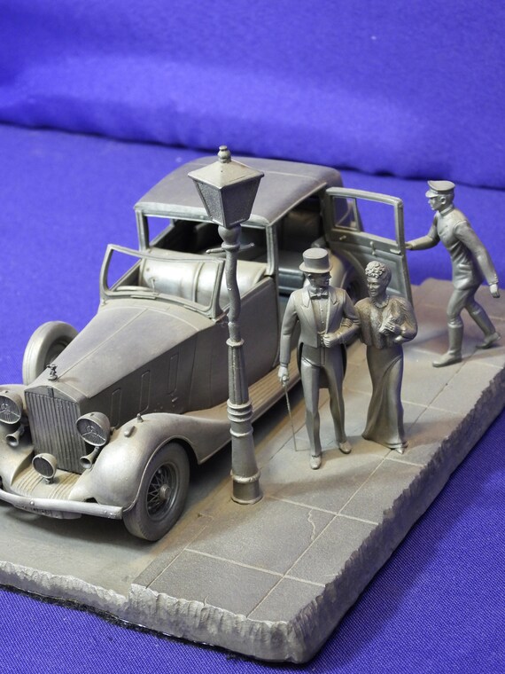 1937 Rolls Royce Phantom III Fine Pewter Model by Raymond Meyers