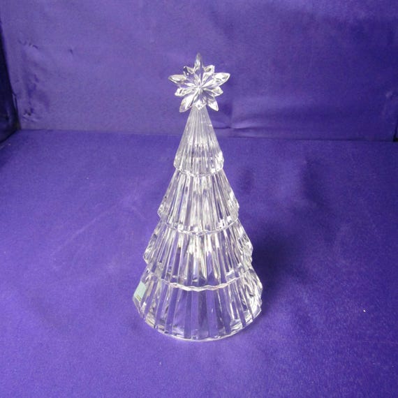 Vintage Crystal Christmas Tree by Mikasa