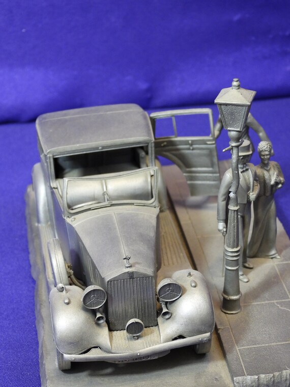 1937 Rolls Royce Phantom III Fine Pewter Model by Raymond Meyers