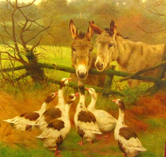 Herbert William Weekes Oil Painting | A Meeting of the Savants 1904 | Royal Academy Exhibited
