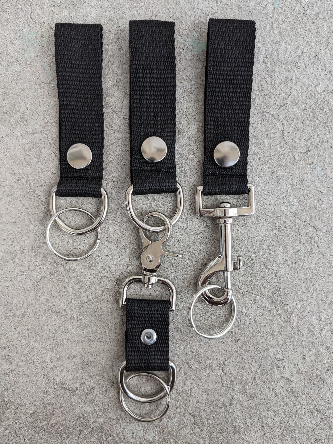 Ghostbusters Belt Key Fob Set Trigger Bolt Snap Key Rings Etsy