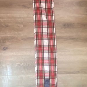 Vintage Burberry Extra Long wool Scarf