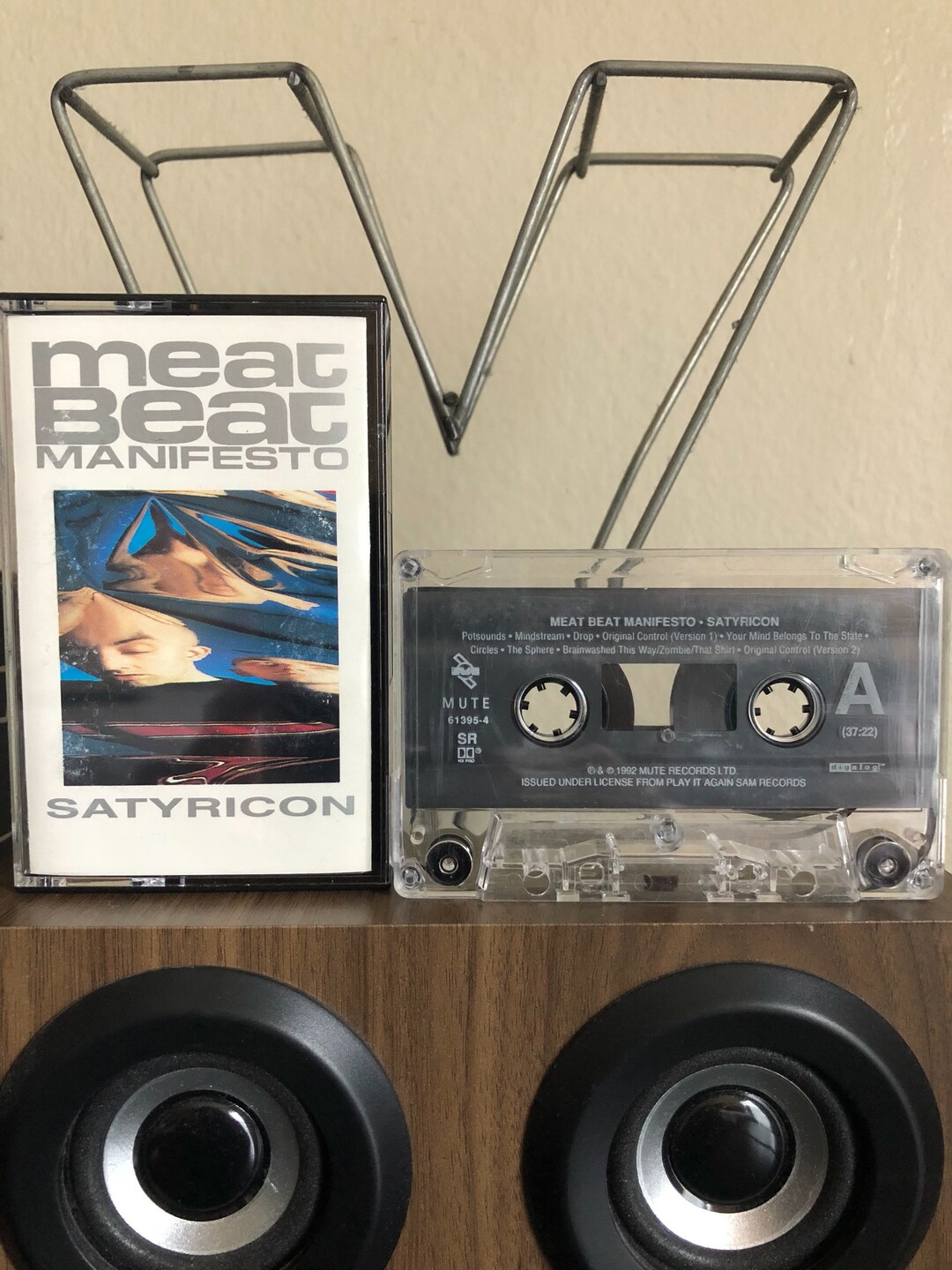 Meat Beat Manifesto Satyricon Audio Cassette Tape 1992 Etsy