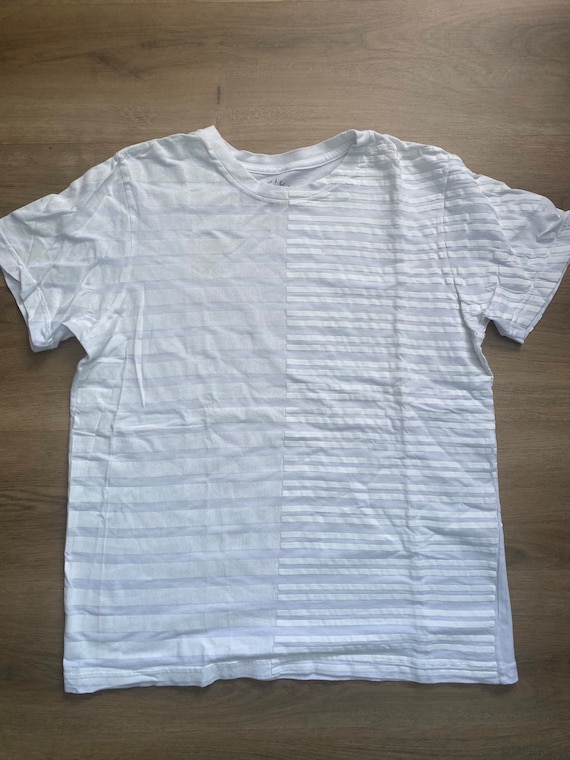 Y2K MARC JACOBS white out t-shirt - image 1