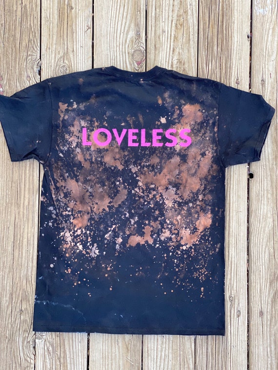 my bloody valentine loveless LP Tシャツlサイズ My Bloody Valentine LOVELESS Rework Lp Cover Acid Wash T