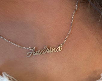 Sterling Silver Name Necklace, Perfect Gift for her, Personalized Jewelry, Personalized gift, Bridesmaid Gift Necklace, Dainty Name Necklace