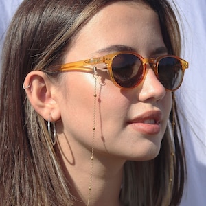 Glasses Chain for women ,Face Mask Jewelry Chain, Paper Clip Mask Chain 14k Gold Color, Eyeglass Chain lanyard,, Gold, Rose Gold, Silver