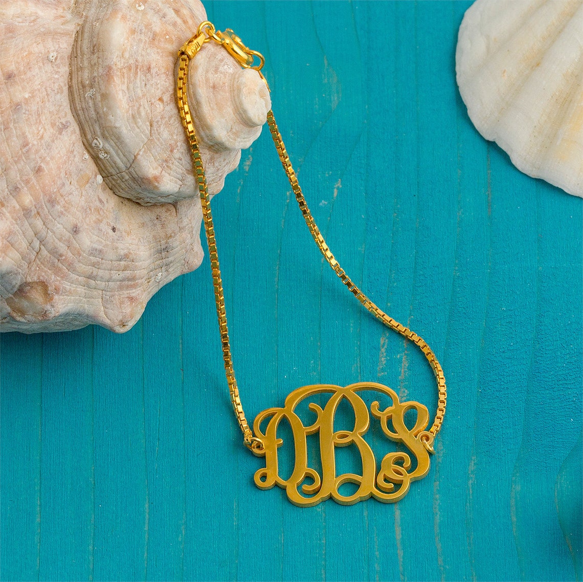Personalized Monogram Bracelet Custom Name Bracelet Gold Etsy
