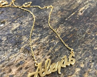 Custom personalized Name necklace