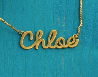 Personalized Name Jewelry,Tiny Name Necklace,Baby Girl Name Necklace,Dainty Name Charm,Bridesmaid Gift,Children Name Necklace,Gift For Her