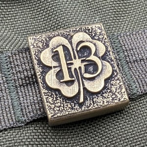 Lucky 13 molle clip EDC molle patch tactical gear