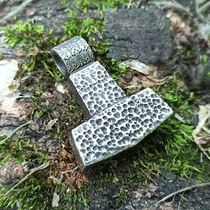 Mjolnir pendant | Thors hammer necklace | Norse jewelry for men