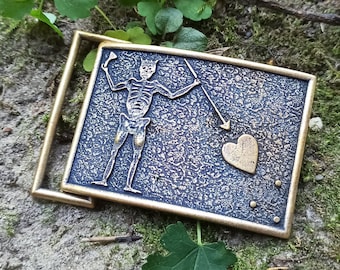 Blackbeard Pirate belt buckle custom Metal Buckles for men