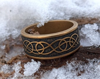 Anneaux scandinaves | Alliance viking | Bijoux nordiques