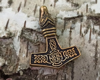 Martello Di Thor - Mjölnir - Replica Di Sejrø - Gioielli Vichinghi - Foto 8