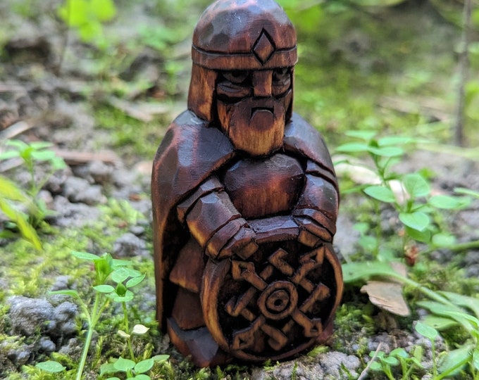 Norse Warrior Viking Figurine Nordic Art Decor Gifts Etsy
