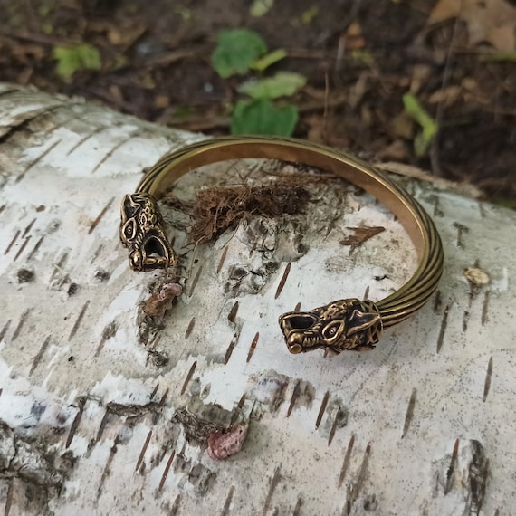 Viking Phoenix Torc / Bracelet Norse  Mythology/figurehead/celtic/griffin/eagle/dragon/monster/medieval/silver/ jewelry/skyrim - Etsy