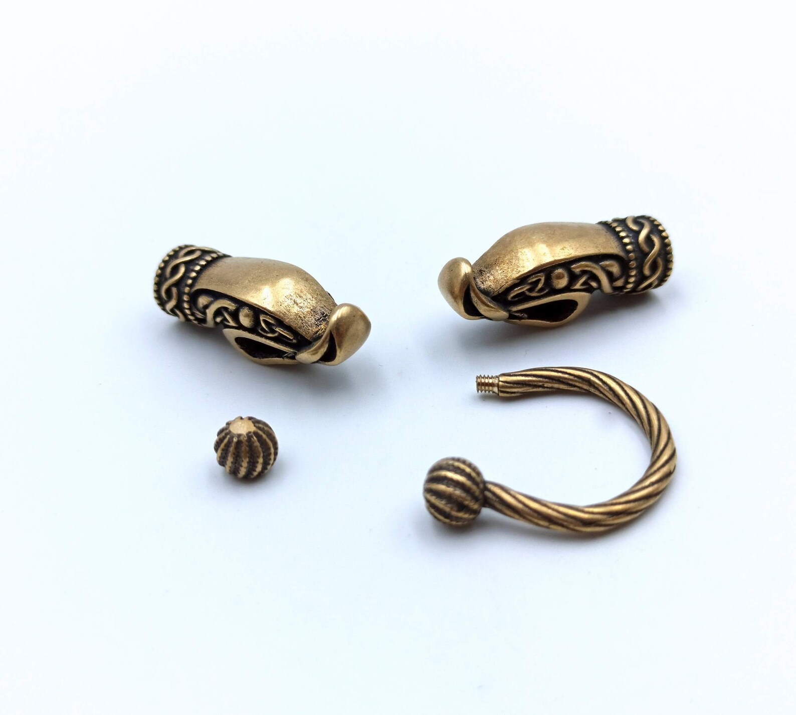 Viking Dragon Clasps Norse Necklace Clasp Jewelry Findings Etsy Canada