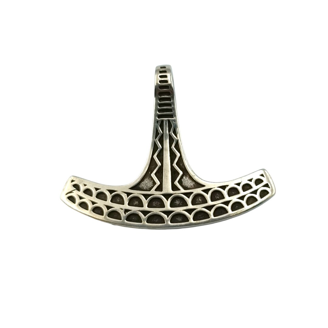 Ukko's Hammer Norse Necklace Pagan Viking Pendant Nordic Jewelry Etsy