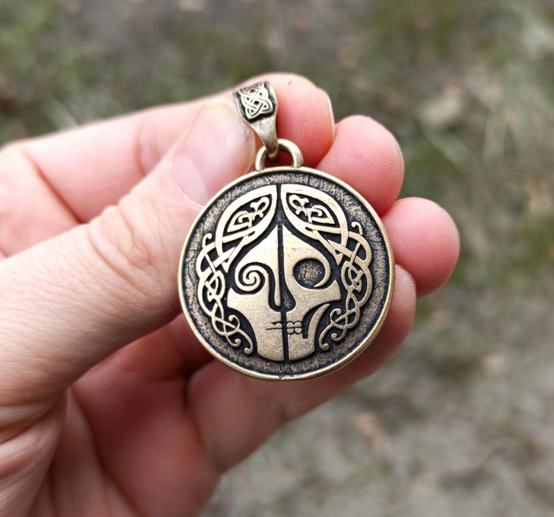 Hel Norse Goddess Pendant Viking Jewelry Women Necklace - Etsy