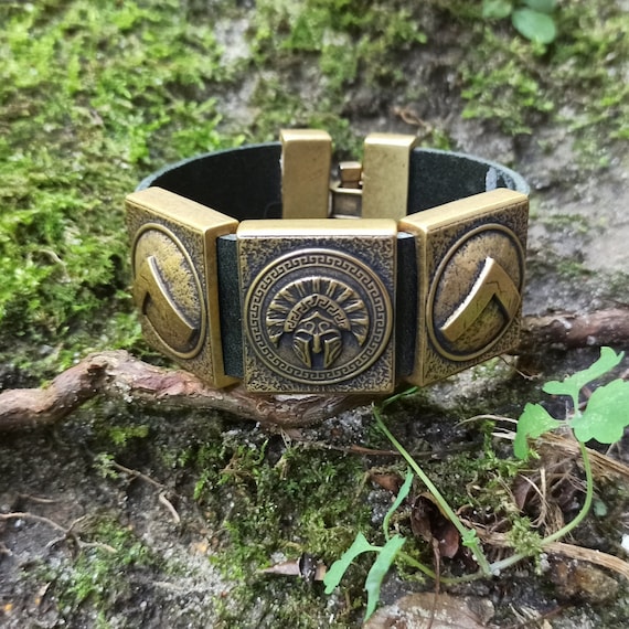 Etsy custom clearance mens leather bracelet
