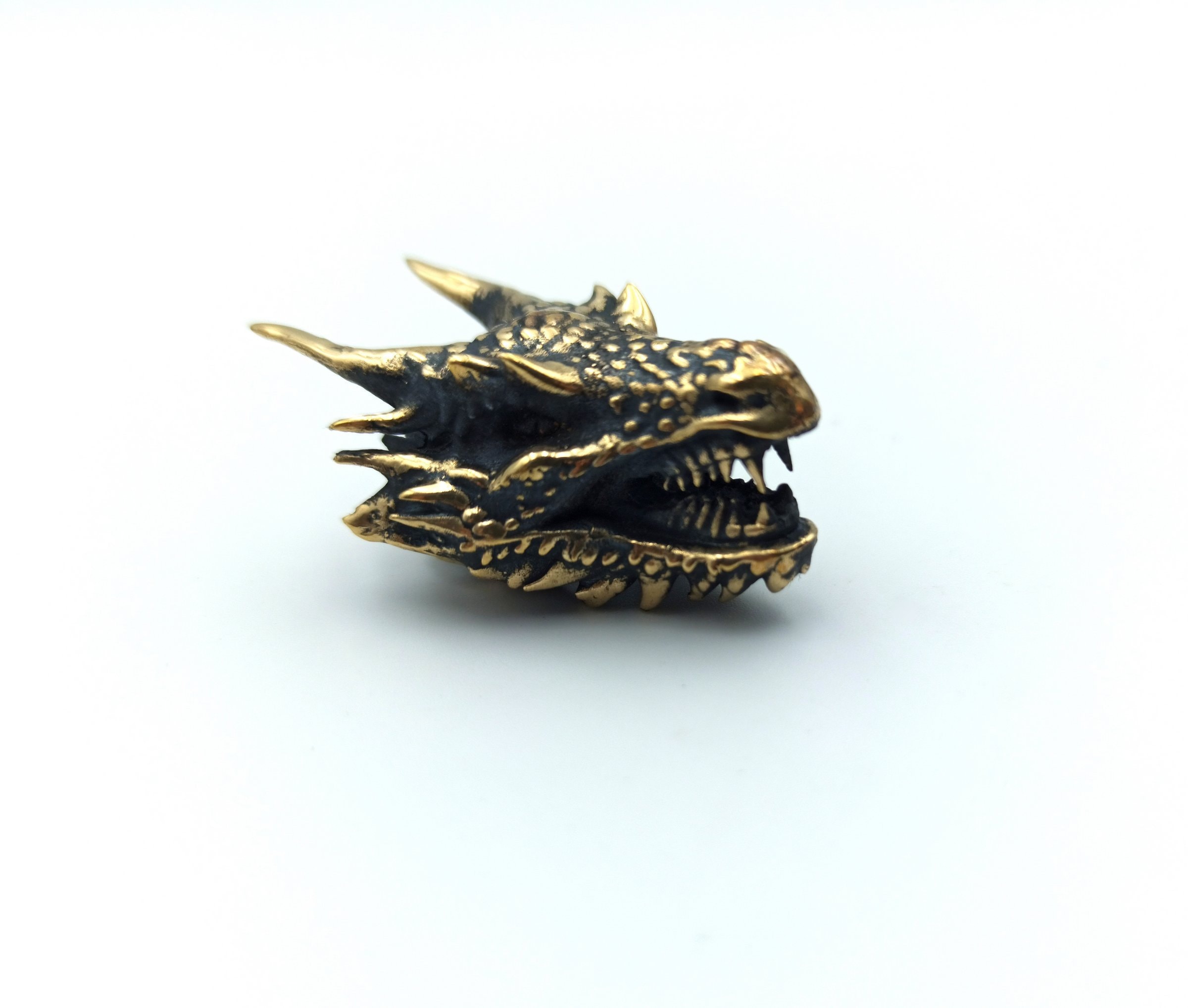 Dragon Head Beads Paracord EDC Bead Jewelry Lanyard Etsy