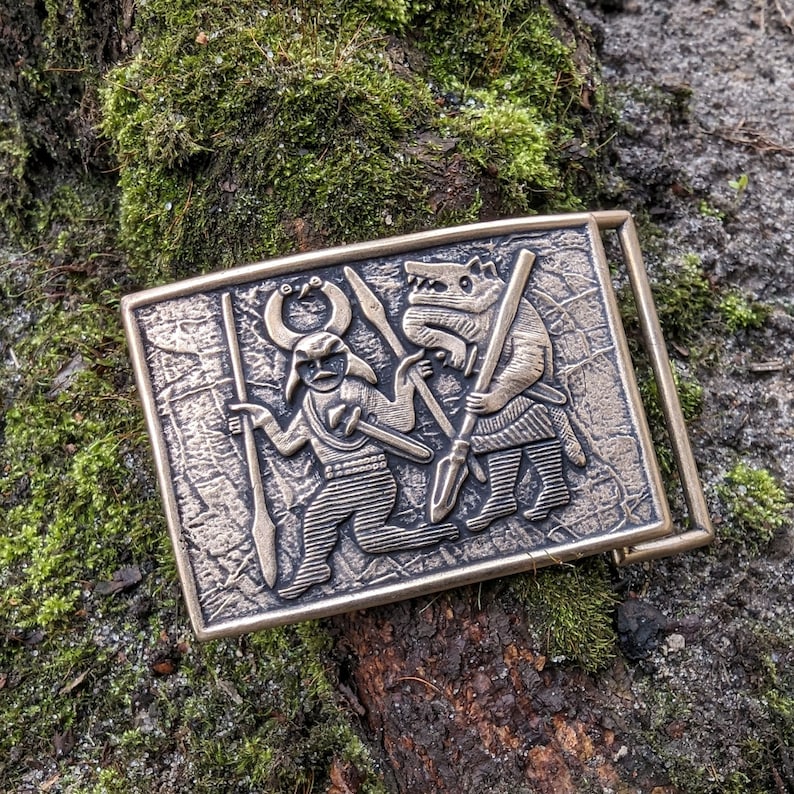 Viking berserker mens belt buckle Norse pagan gift Viking gifts for men image 10