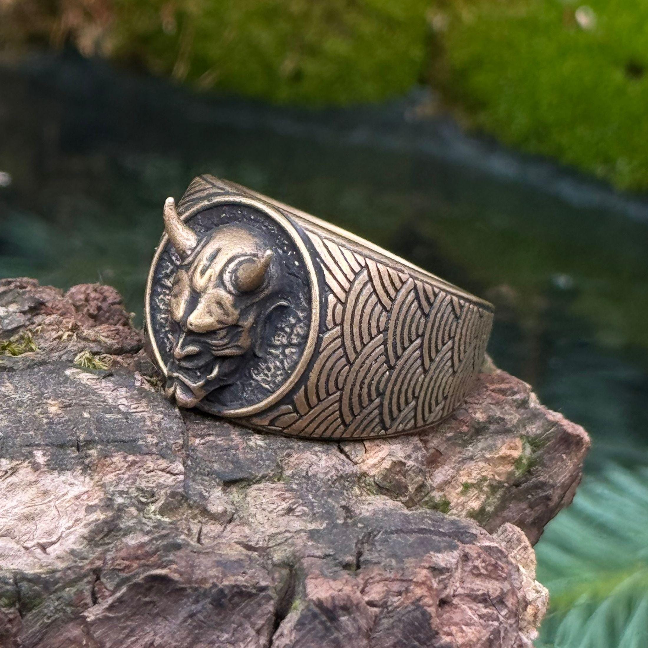 Japanese Signet Ring - Etsy