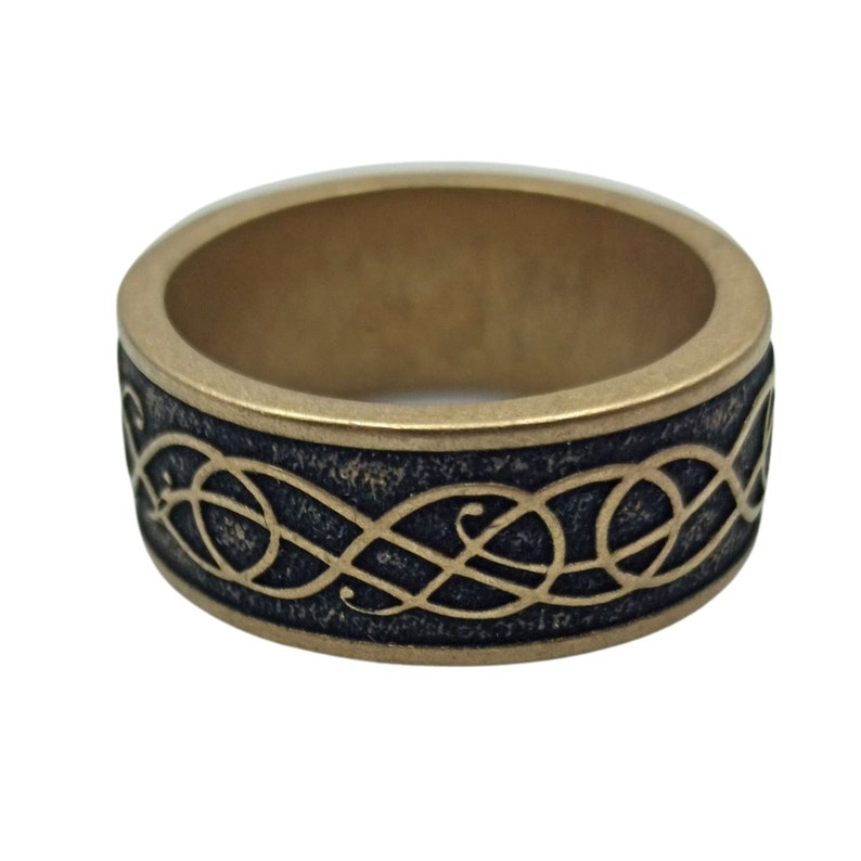 Norse Rings Viking Wedding Ring Nordic Jewelry Etsy