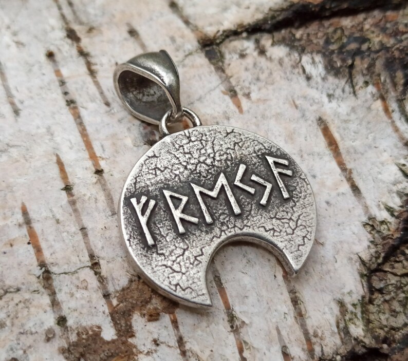 Freya Rune Pendant Norse Necklace Viking Jewelry Women - Etsy