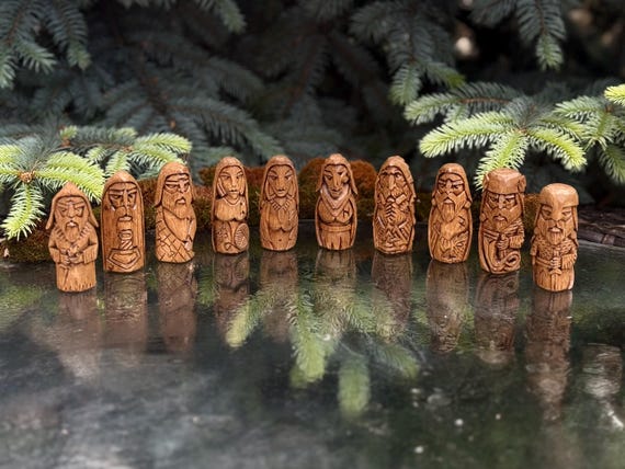 Norse Gods Pagan Home Decor Asatru Viking figurine Norse Statue Altar Table