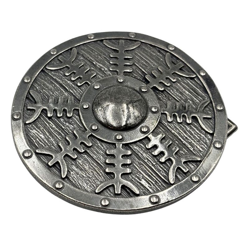 Viking shield custom belt buckle for men | Norse Buckles | Mens gifts image 10