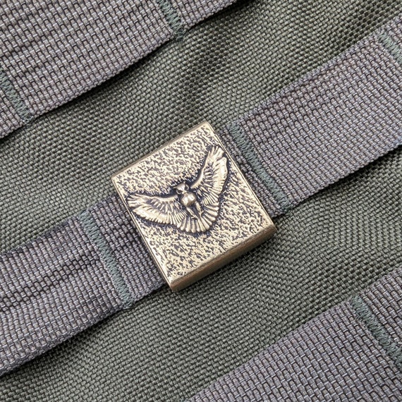Owl morale patch molle clip EDC army veteran gift