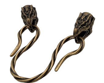 Dragon clasps D ring screw clasp Necklace findings Bracelet clasp Jewelry supplies