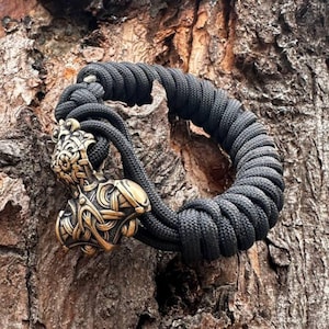 Mjolnir paracord Bracelet | Norse Viking jewelry
