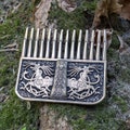 Ringerik Viking beard comb Yule gifts norse art product logo