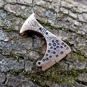 Viking axe necklace | reenactment pendant | Norse jewelry