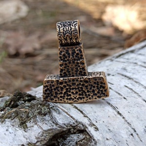 Mjolnir pendant | Norse necklace | Viking reenactment jewelry for men and women