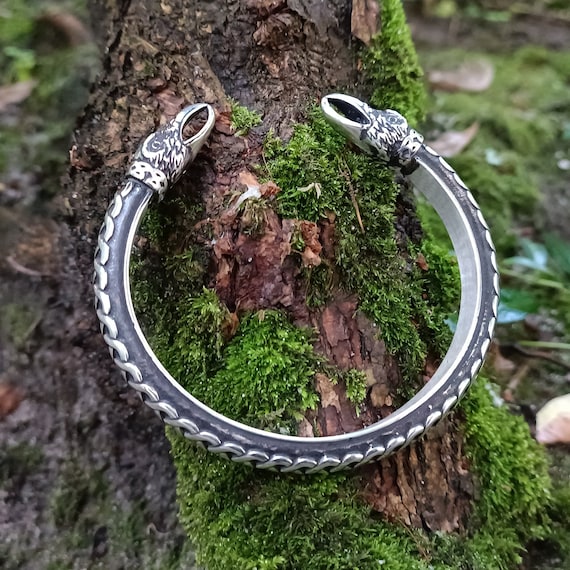 Viking oath ring men torc bracelet Norse silver arm cuff | Viking arm rings,  Viking jewelry, Unique jewelry designs