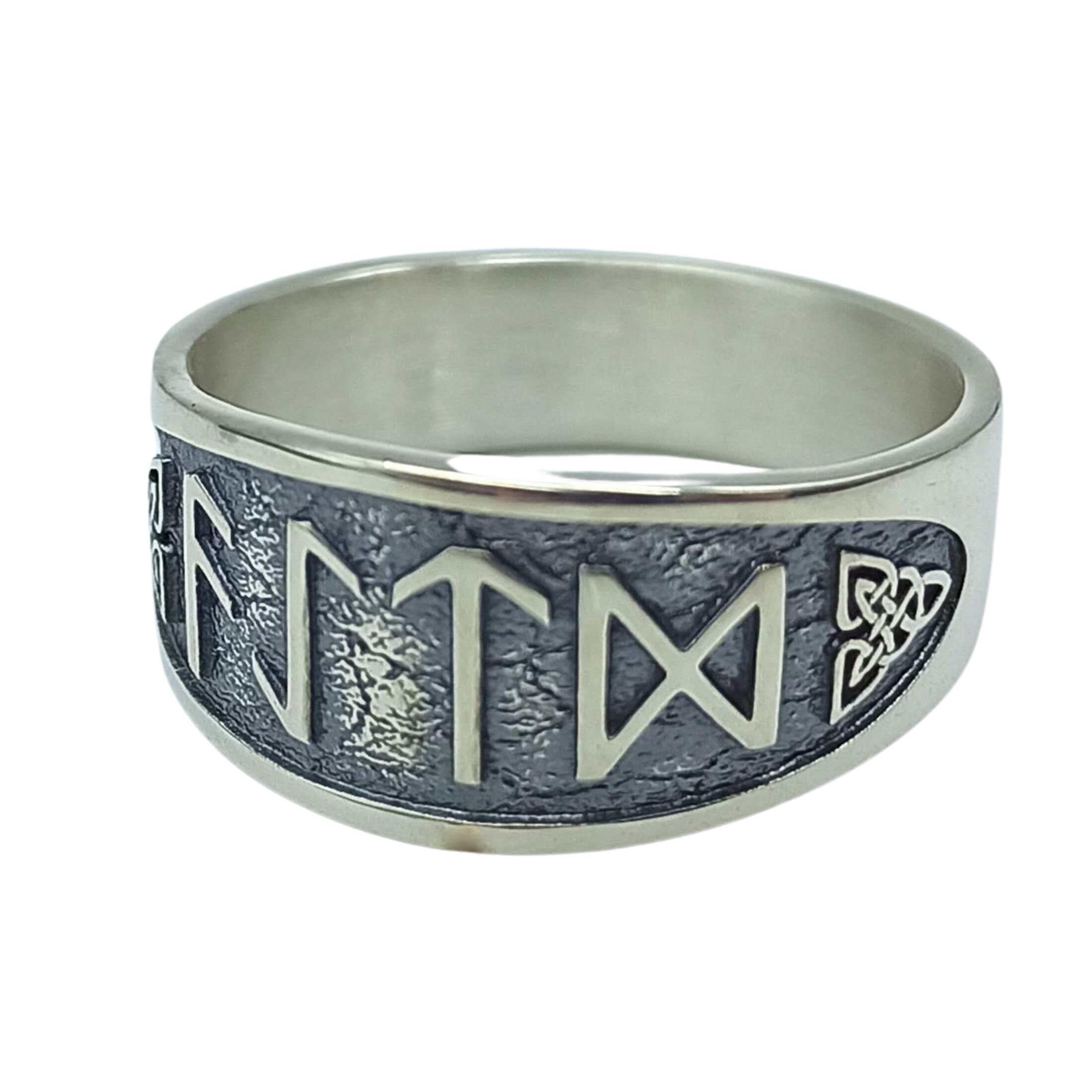 Norse Runes Custom Ring | Viking Rune Jewelry for Men and Women | Pagan ...