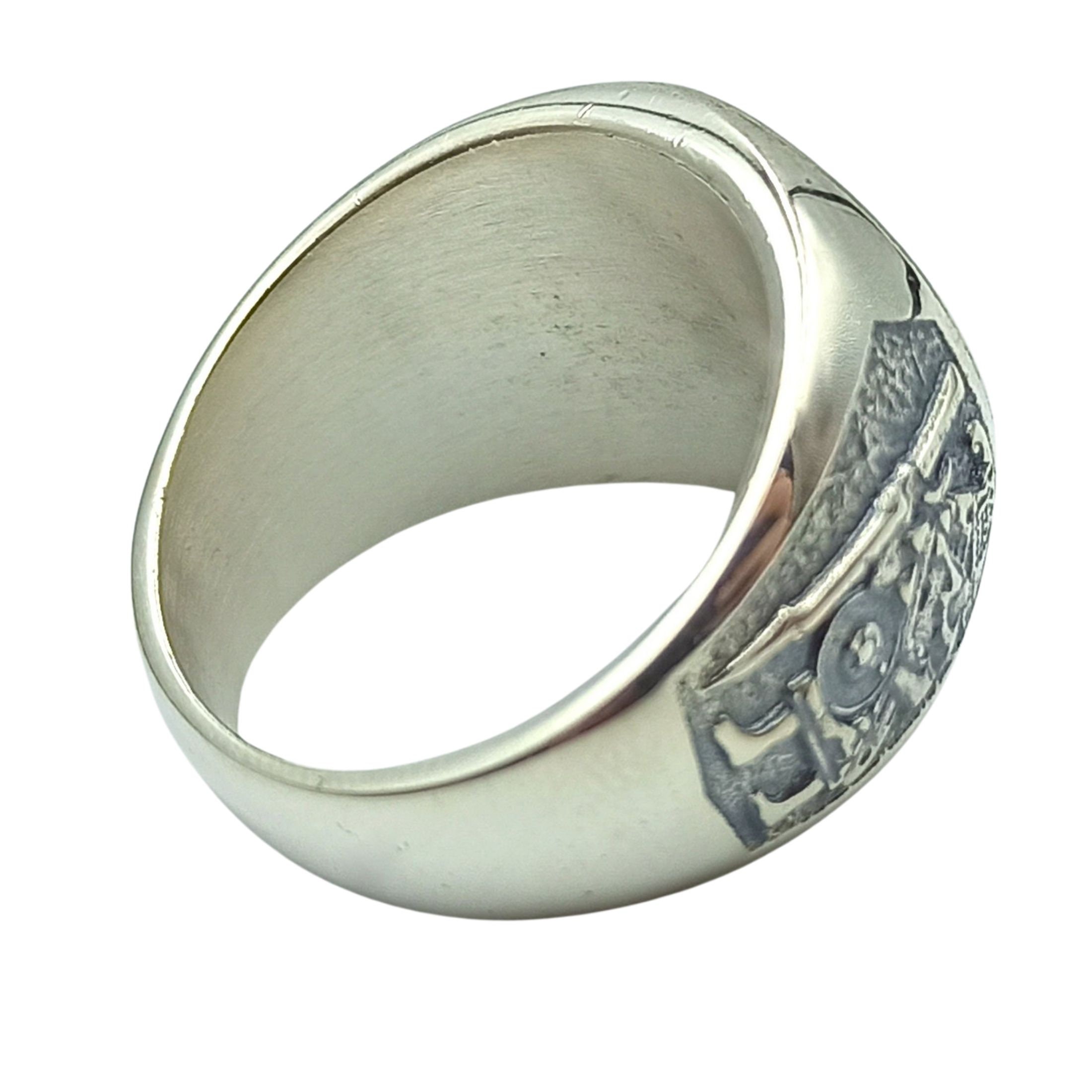 Dryad Design Bronze Raven Ring - Norse Viking Jewelry, Size 5-12, Solid Bronze With Enamel - View #8