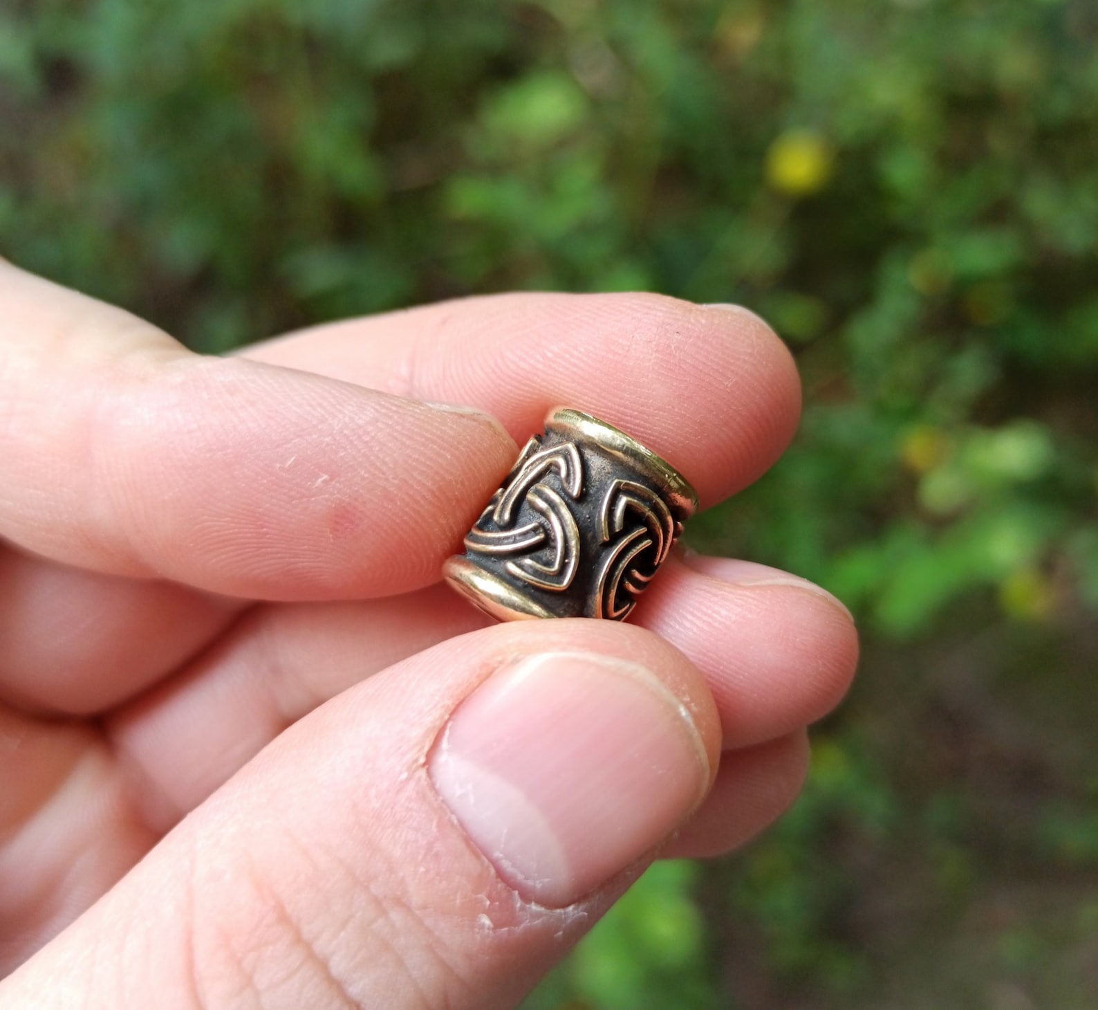 Celtic knot paracord bead lanyard EDC beads Etsy