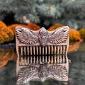 Odins ravens Viking beard comb Norse mythology pagan gift for him product logo