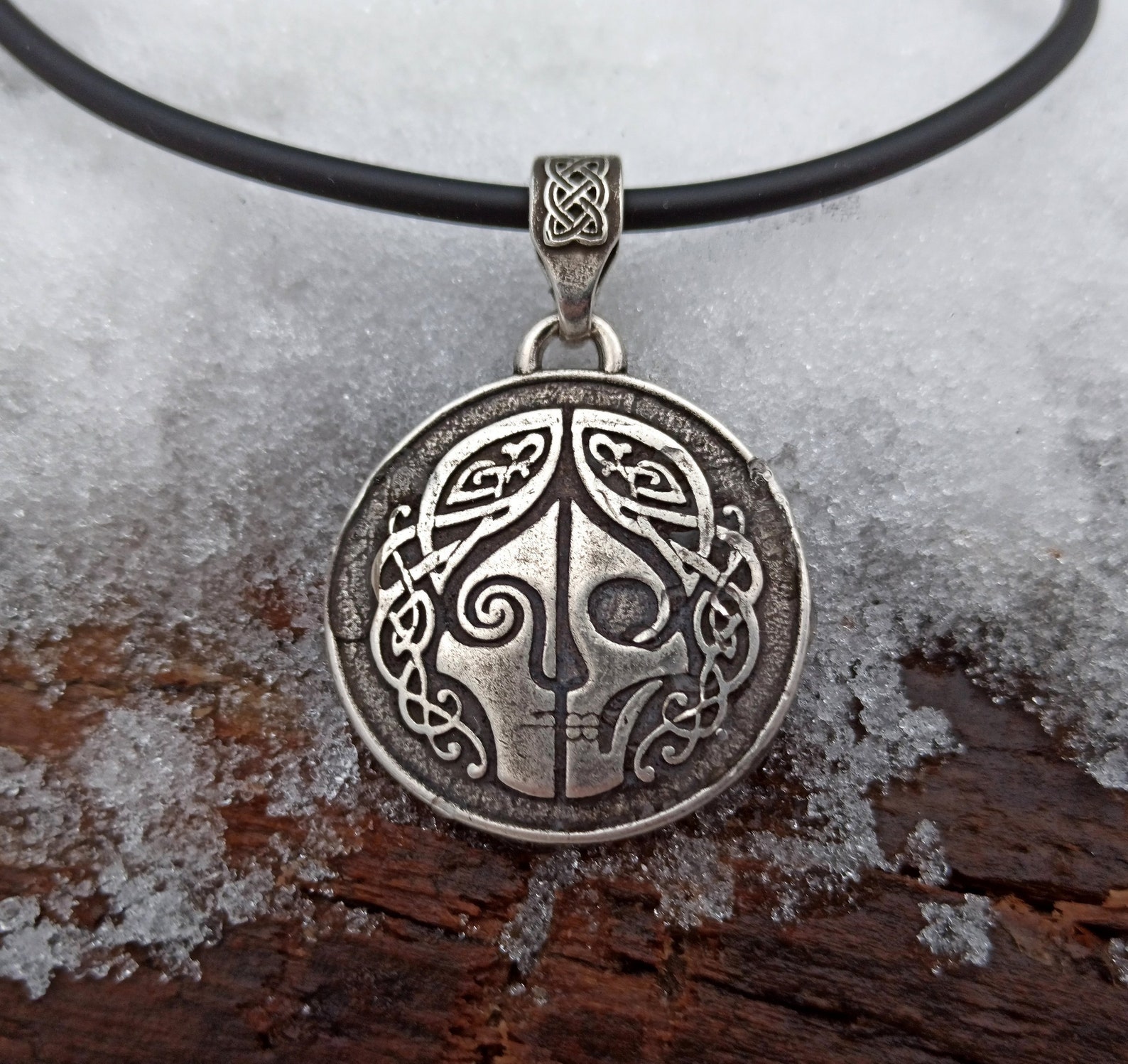 Norse Goddess Hel Pendant Viking Necklace Jewelry for - Etsy